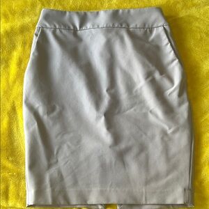 Express Beige Women's Pencil Skirt